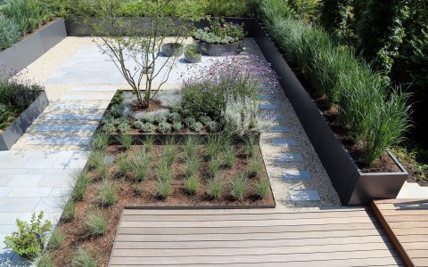 Parolex, Moderne Garten- und Terrassengestaltung im Materialmix